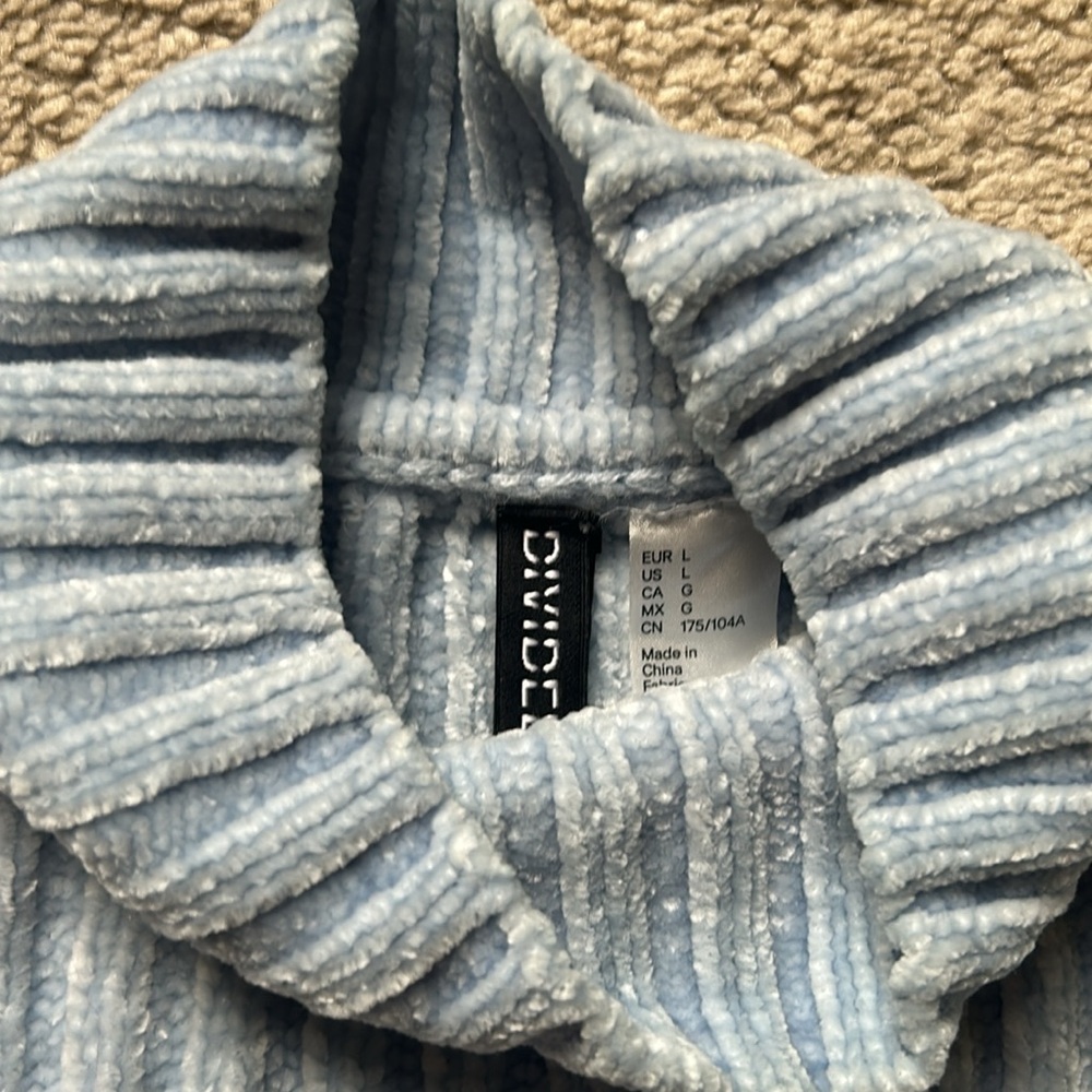 Light Blue Turtle Neck - image 2